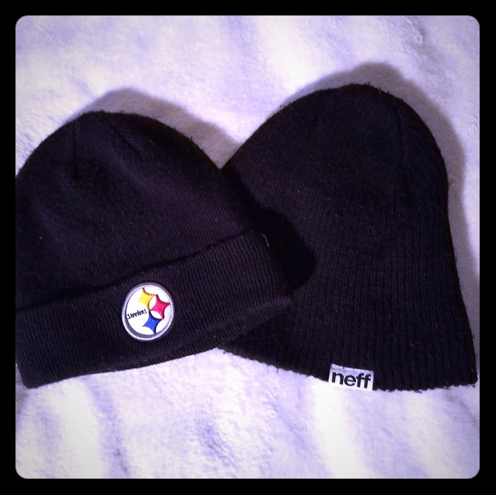 Two hat bundle (Steelers & neff)